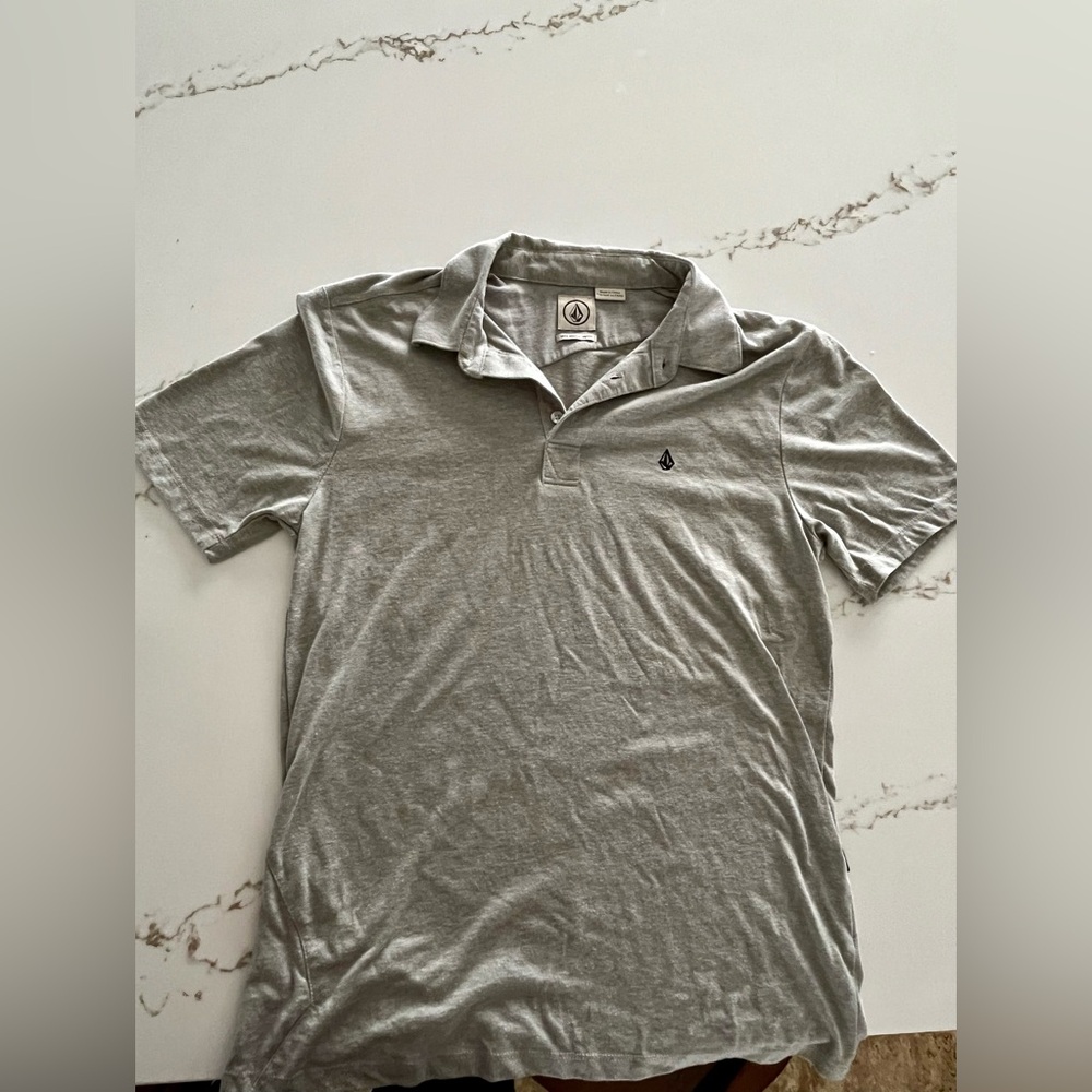Men’s Volcom Grey Polo -XS/S